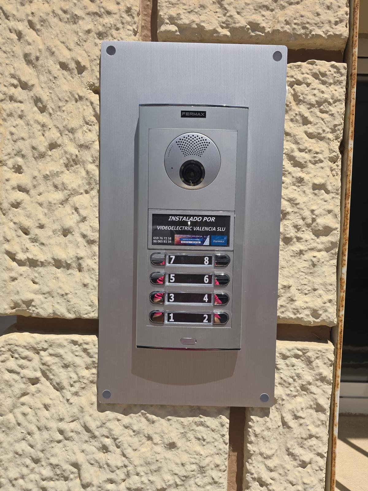 Seguridad Apertura Movil Fermax Meliana