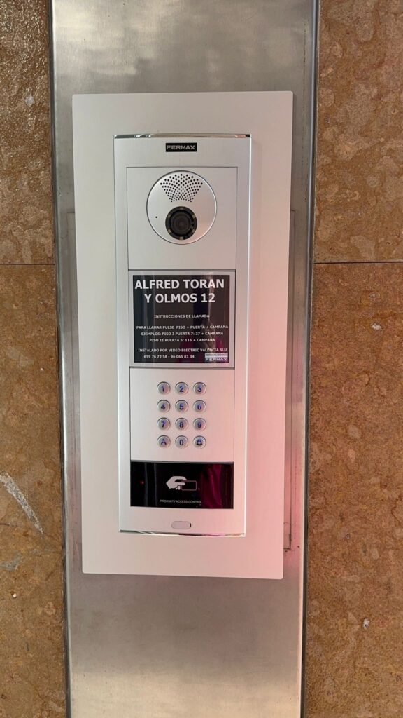 Precio Servicio Tecnico Fermax Beniparrell